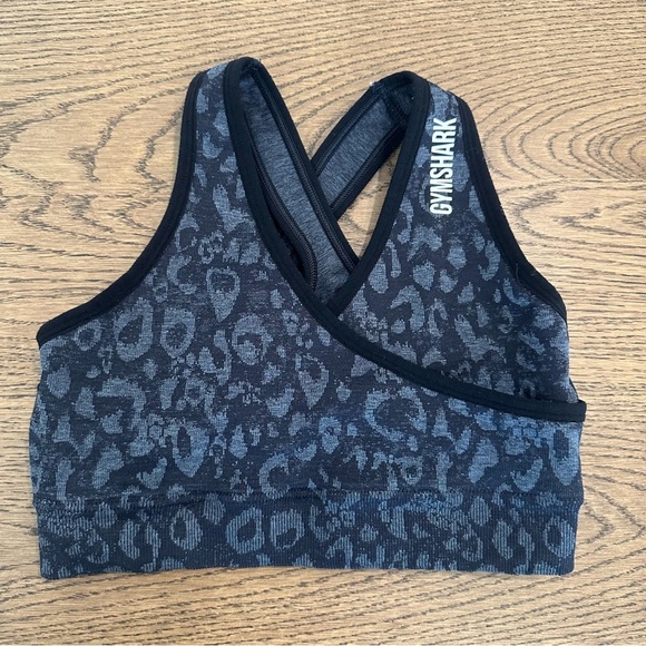 Gymshark Other - Gymshark Adapt Animal Seamless Sports Bra Gray XS